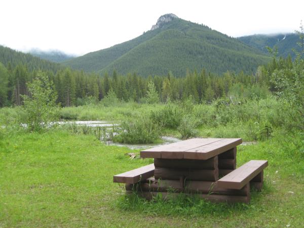 Lower Harvey Creek Corrals and Pollock Creek Hitching Rails